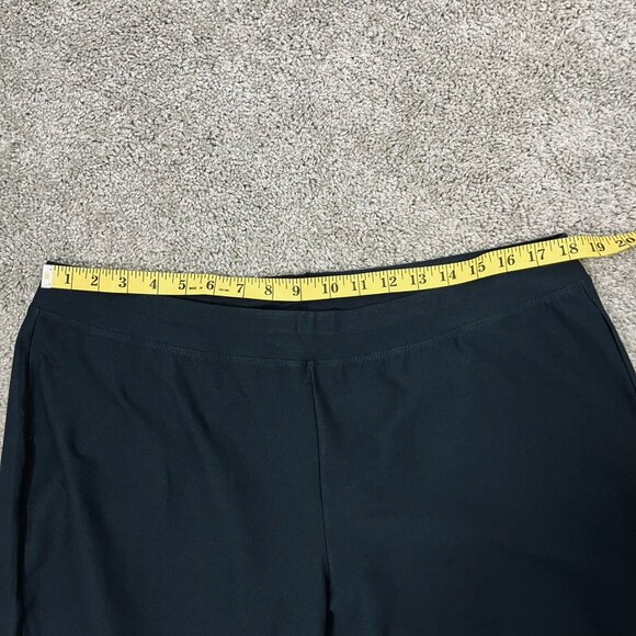 NWT Eileen Fisher Stretch Slim Ankle Pant in Dark Green "Ivy" Size XL - Picture 6 of 8